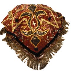 Paño for Ogún. Obdulia García. Loaned by Richard Decker.