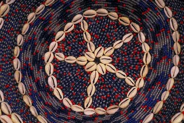 Basket for Yemojá (detail). Eunice Pereira. Loaned by Eunice Pereira.