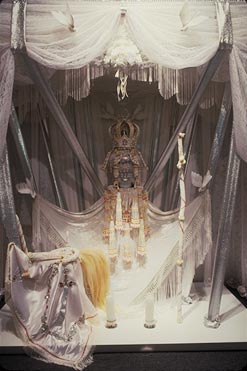 Ritual throne for Obatalá. Designed by Norberto